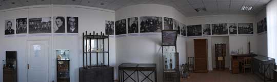 Панорама мемориального зала радиолаборатории